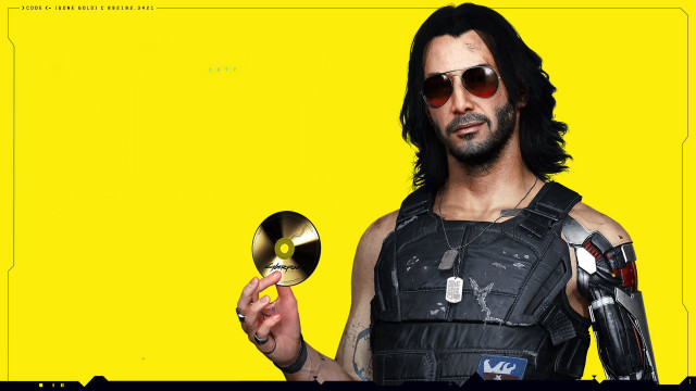 Bald man sunglasses spoon yellow free wallpaper - medium preview image