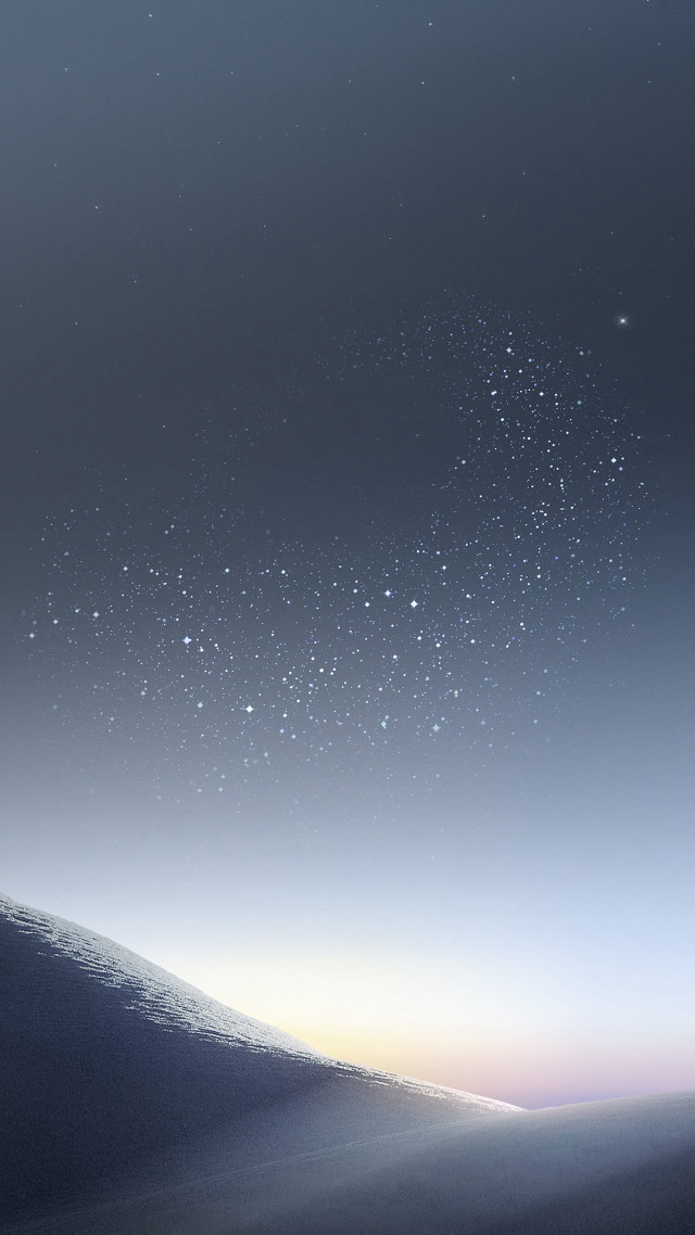 Distant sky stars horizon view free wallpaper - medium preview image