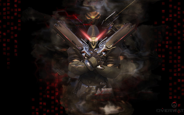 Man guns smoke cobra cyberpunk free wallpaper - medium preview image