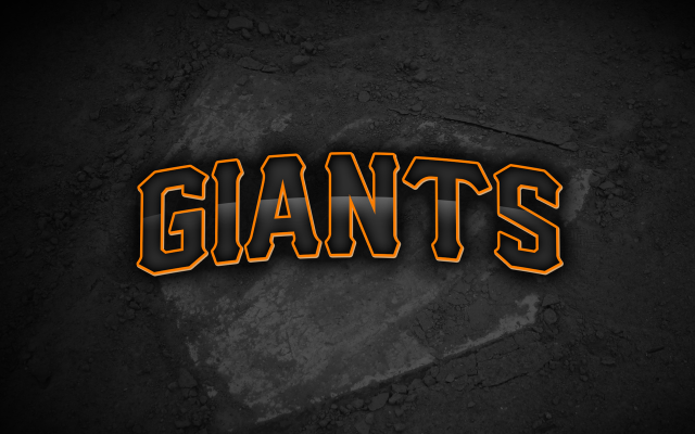 Giants logo black background orange free wallpaper - medium preview image