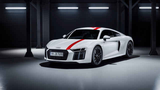 White car red stripe dark #2 free wallpaper - medium preview image