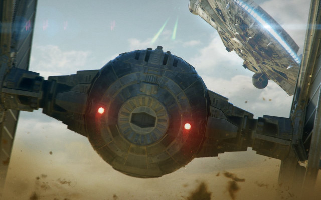 Starfighter spaceship fighterjet redeyes city free wallpaper - medium preview image