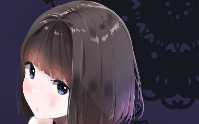 Girl long hair blue eyes #7 free wallpaper - medium preview image