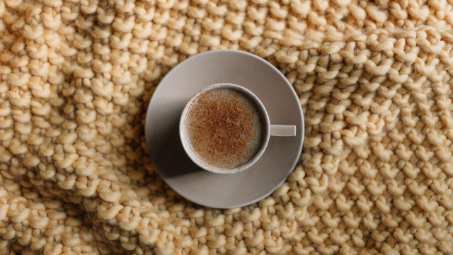 Coffee saucer carpet brown substance free wallpaper - medium preview image