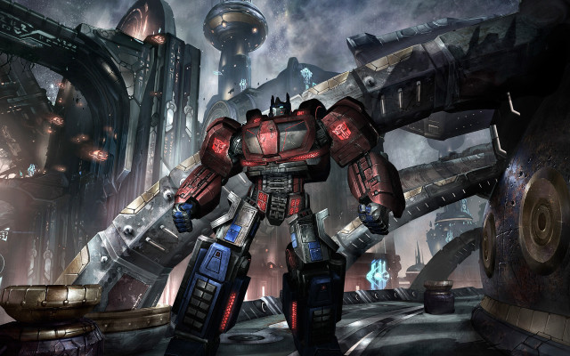 Robot stand giant robots city free wallpaper - medium preview image