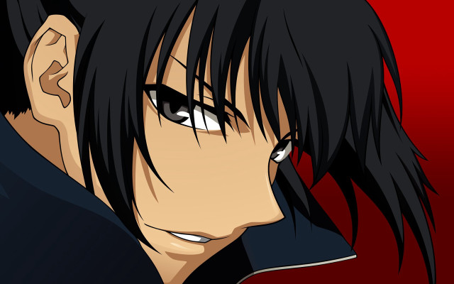 Man black hair black shirt #4 free wallpaper - medium preview image