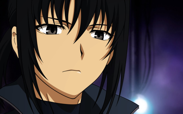Man black hair black jacket free wallpaper - medium preview image