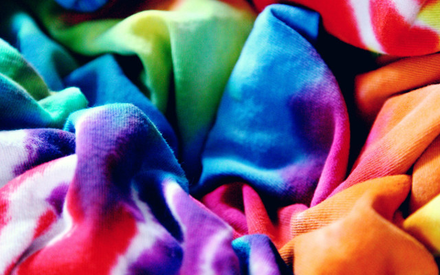 Colorful cloth pattern macro blurry free wallpaper - medium preview image