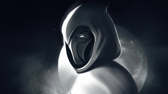 Hoodie moonlight starry night planet free wallpaper - medium preview image