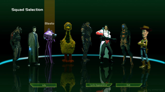 Animated characters circle game screenshot free wallpaper - medium preview image