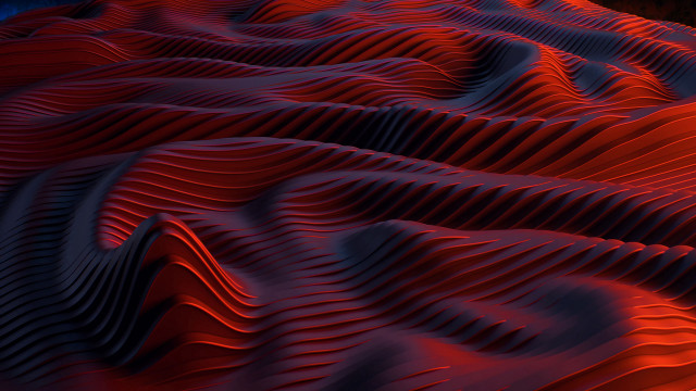 Red black mountain redlight blue free wallpaper - medium preview image
