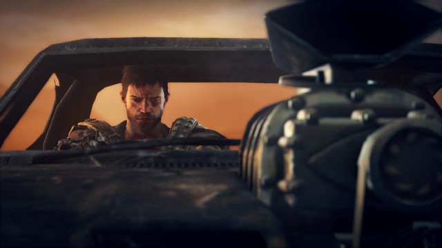 Man car lastofus photorealism cinematic free wallpaper - medium preview image