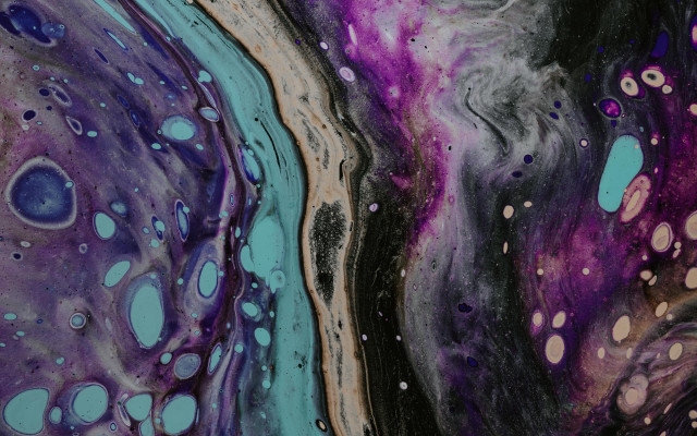 Metaphysical abstract bubbles planet starry free wallpaper - medium preview image