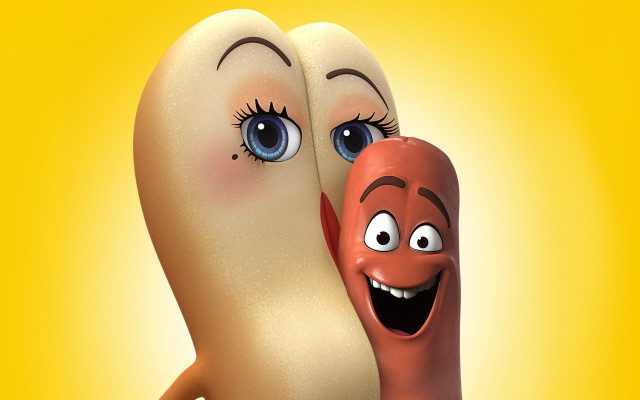Hot dog hugging happy faces free wallpaper - medium preview image