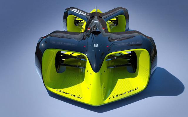 Futuristic vehicle cockpit rearwing 3d free wallpaper - medium preview image