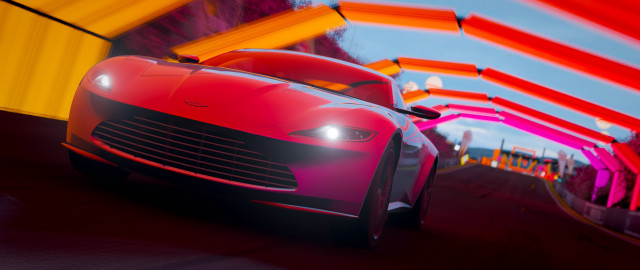 Red sports car race track #7 free wallpaper - medium preview image
