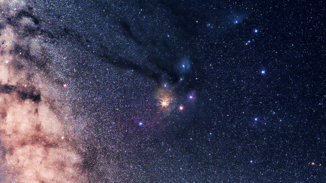 Star cluster night sky space free wallpaper for desktop - medium preview image