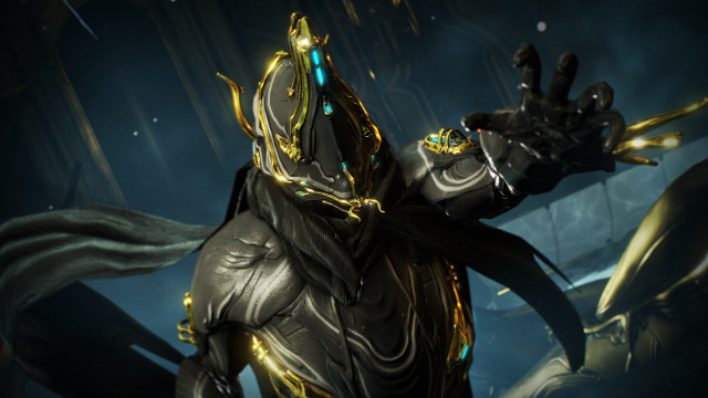 Futuristic suit sword glowing rayonism free wallpaper - medium preview image