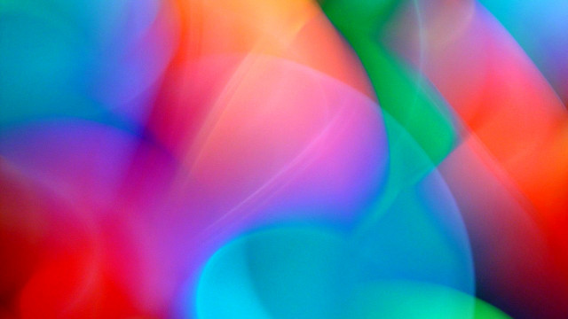 Blurry colorful background abstract painting free wallpaper - medium preview image