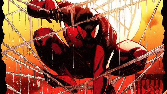 Spider man shattered glass hands free wallpaper - medium preview image