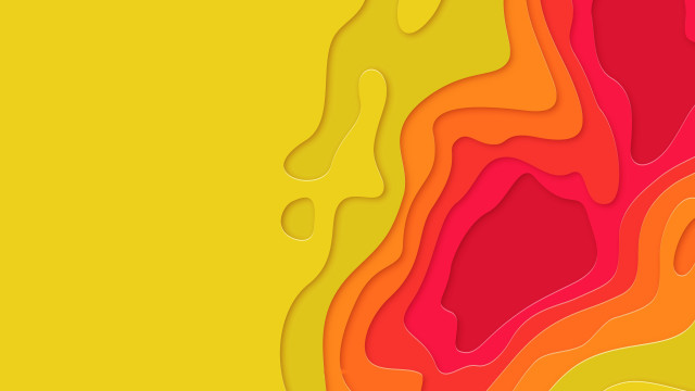 Colorful wavy pattern surreal fire free wallpaper - medium preview image