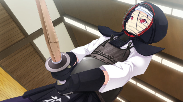 Baioken eishun costume holding bat free wallpaper for desktop - medium preview image