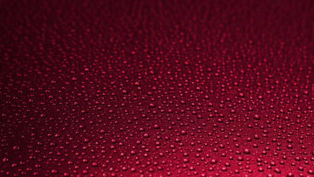 Red water droplets macro kinetic free wallpaper - medium preview image