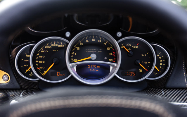 Car dashboard gauges steeringwheel yellowneedle free wallpaper - medium preview image