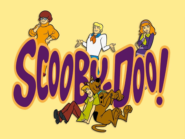 Scooby doo cartoon group people free wallpaper - medium preview image
