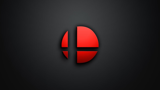 Red logo black background red free wallpaper - medium preview image