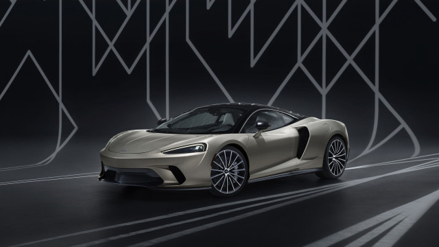 Silver sports car dark room #18 free wallpaper - medium preview image
