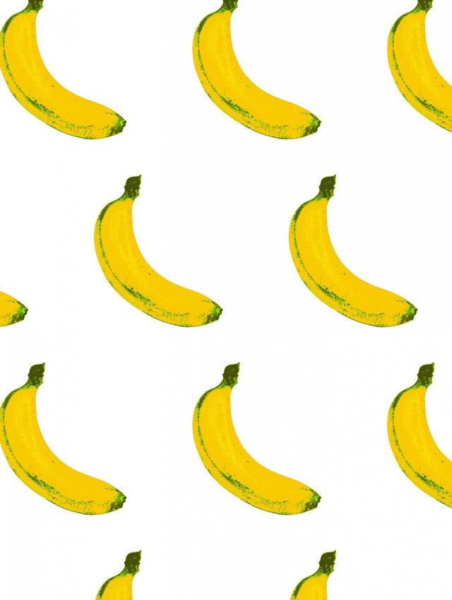 Bananas pattern popart andywarhol moon free wallpaper - medium preview image
