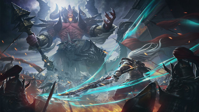 Armor demon battle fantasy league free wallpaper - medium preview image