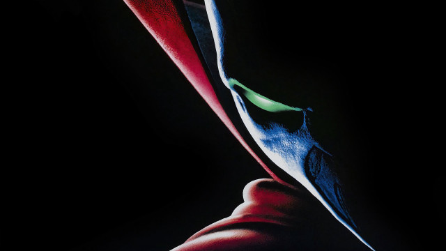 Sinister face painting red blue free wallpaper - medium preview image