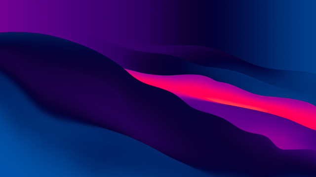 Blue pink red wave abstract free wallpaper - medium preview image
