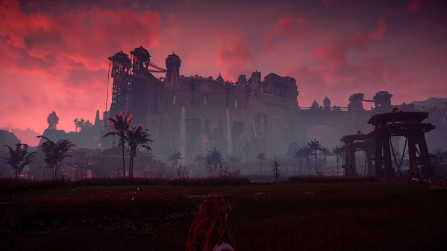Girl giant building clock tower free wallpaper - medium preview image