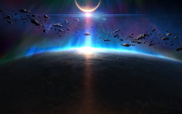 Planet earth light matte lens free wallpaper - medium preview image