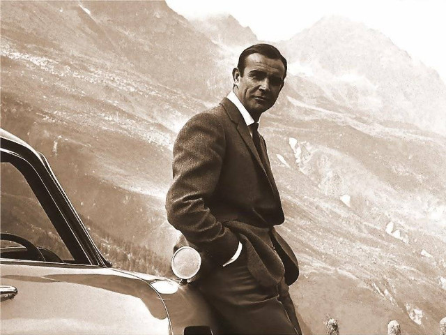 Man suit car mountains background free wallpaper - medium preview image