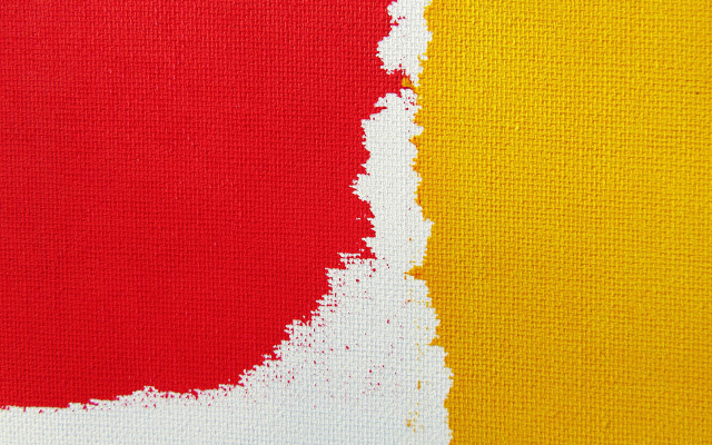 Red yellow painting white background free wallpaper - medium preview image