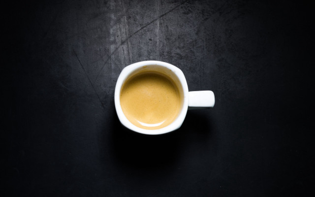 Coffee spoon black table minimalism free wallpaper - medium preview image