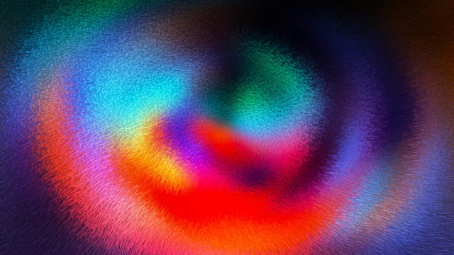 Colorful circular abstract space fireworks free wallpaper - medium preview image