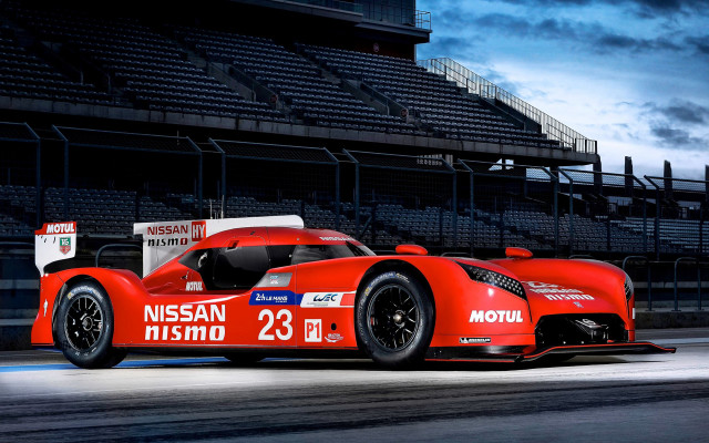 Red racecar track stadium cloudy free wallpaper - medium preview image