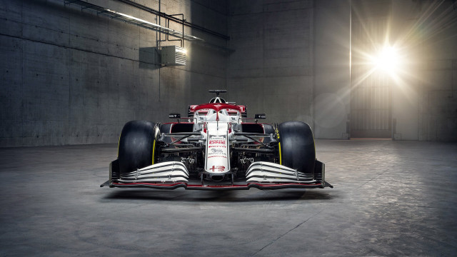 Racecar red white digital rendering free wallpaper - medium preview image