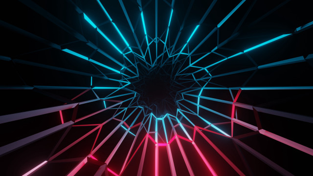 Dark center red blue light free wallpaper - medium preview image