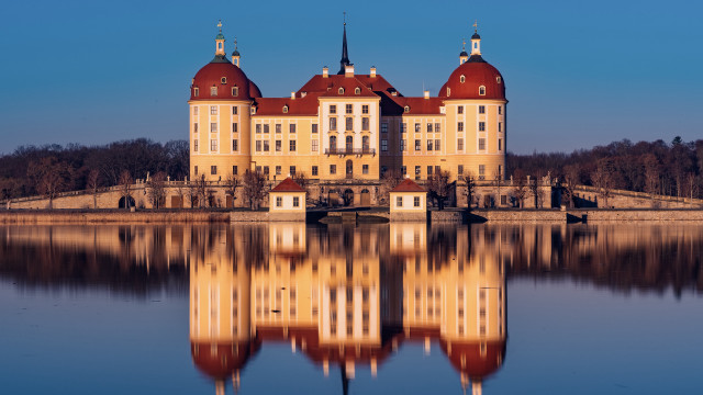 Romantic german architecture tower cityscape free wallpaper - medium preview image