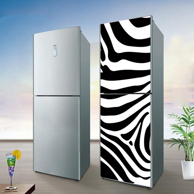 Zebra print refrigerator plant vase free wallpaper - medium preview image