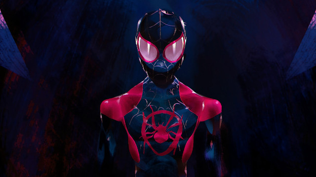 Man red black spiderman mask free wallpaper - medium preview image