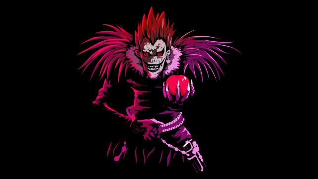 Creepy clown red nose chain free wallpaper - medium preview image