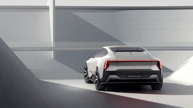 White car driving ramp building free wallpaper for desktop - medium preview image