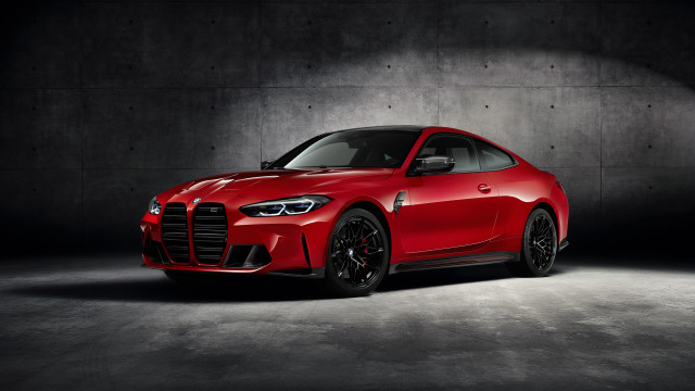 Red sports car dark room #85 free wallpaper - medium preview image